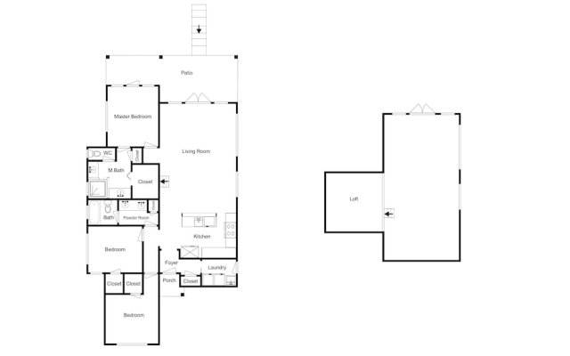 Reserve Lane Home 3 Bedrooms 2 Bathrooms Home