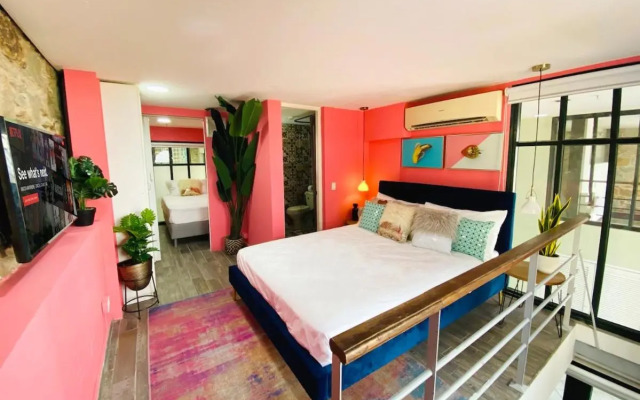 AmazINN Places Casco Viejo Pink Desing and Pool IX