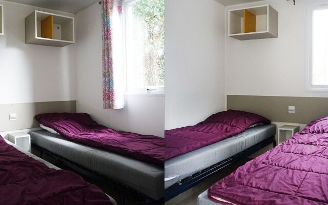 Comfortable Mobile Home With Veranda in Charming Normandy