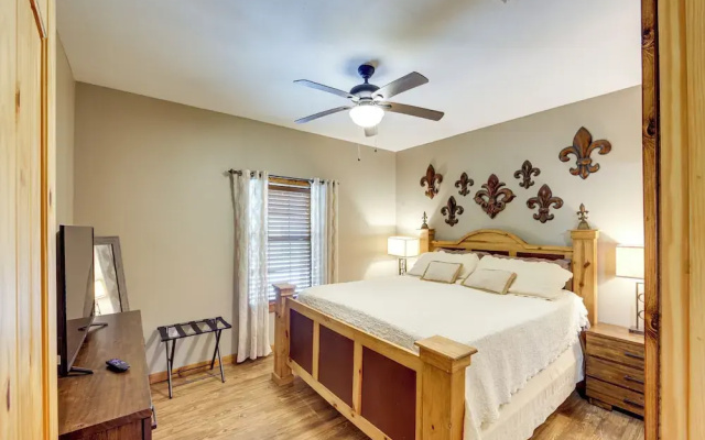 Jefferson Vacation Rental With Golf Cart!