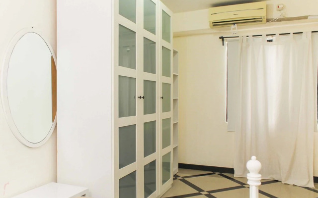 White and Nice 1BR at Bassura City Apartment