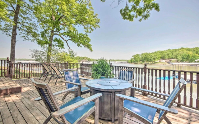 Private Dock: Home on Lake of the Ozarks