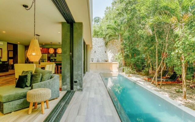 Where Art & Jungle Meet Luxury in Tulum by Stella Rentals