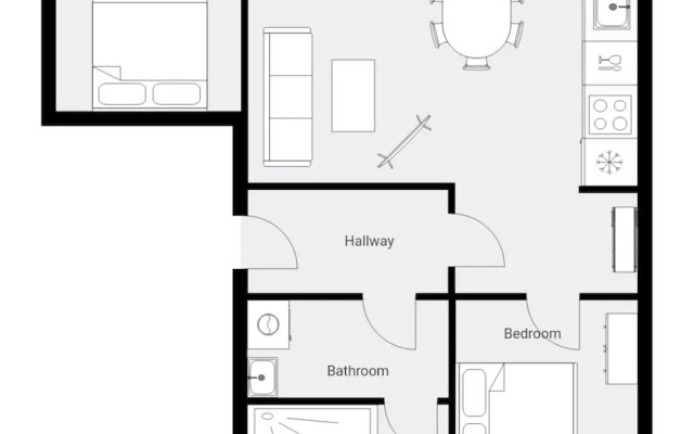 No.186 apartments by Daniel&Jacob's