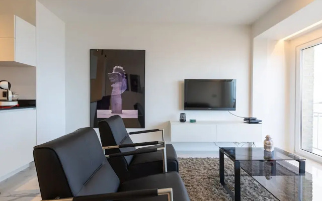 Apartment by Belgian Coast With Sea View