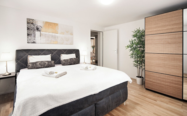 VISIMO Apartments Felsenstrasse St Gallen - Elegant heritage building in a quiet neighbourhood – Guest Rooms – St. Gallen