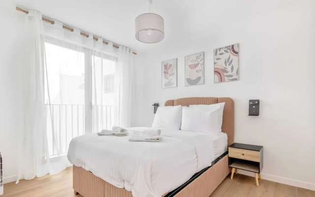 Pleasant apt With Balcony -6p-proche Disney/paris