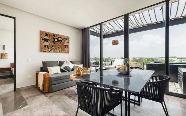 Luxury 1 Bedroom Penthouse by Iik Tulum