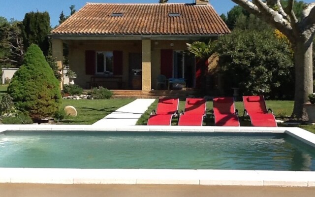 Villa With 3 Bedrooms in Velleron, With Private Pool, Enclosed Garden