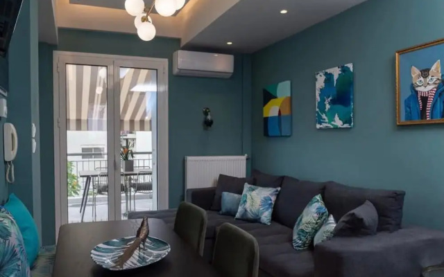 Artistic apt in Gazi with terrace by GHH