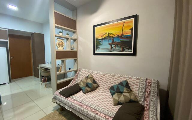 Apartamento com piscina e academia