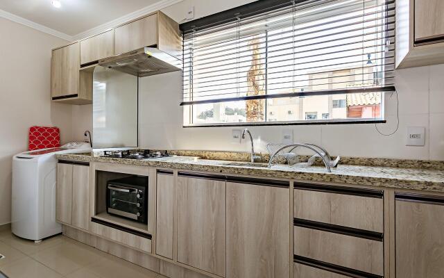 Lindo apto c/ sacada 850m da praia Ingleses RSY204