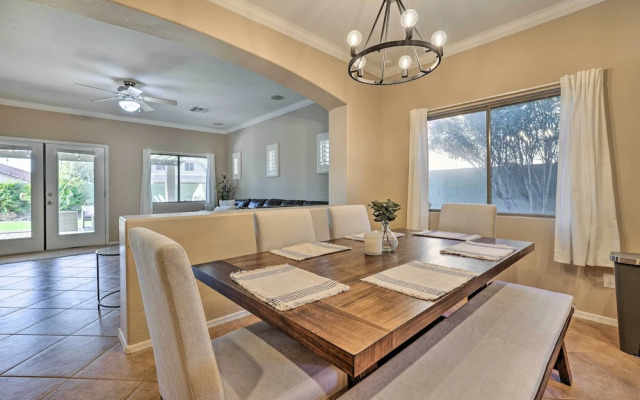 Sun-dappled Goodyear Home: Fire Pit, Pool, Patio