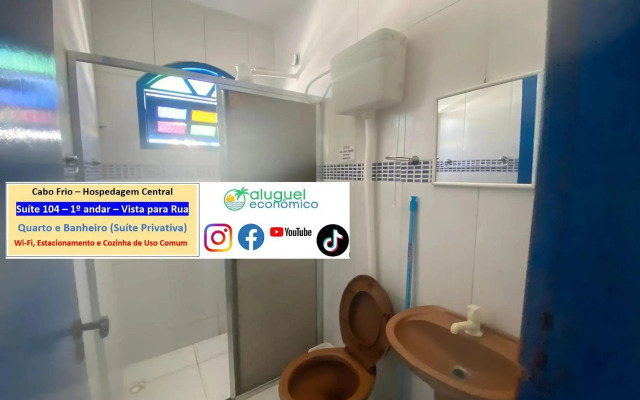 Cabo Frio - Hospedagem Central - Aluguel Economico