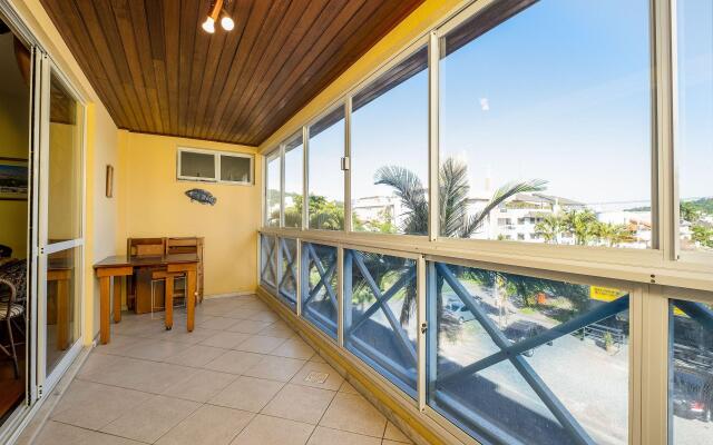 Apto c/churrasqueira a 300m da praia MDO201