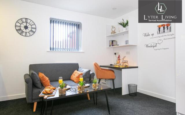 Leicester's Lyter living Serviced apartments Opposite Leicester Railway Station