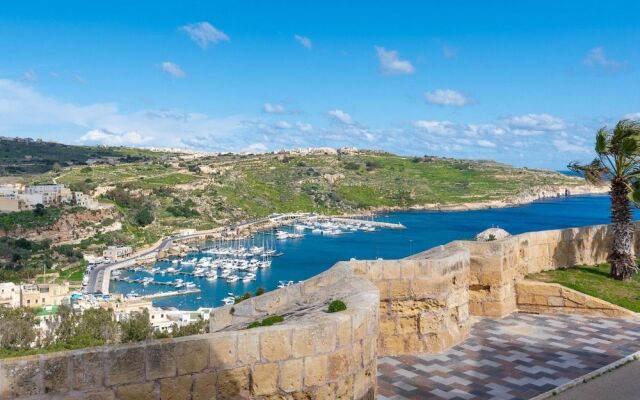 Harbour Views Gozitan Villa + Shared Pool
