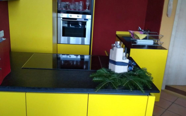 Blockhaus-Ferienwohnung