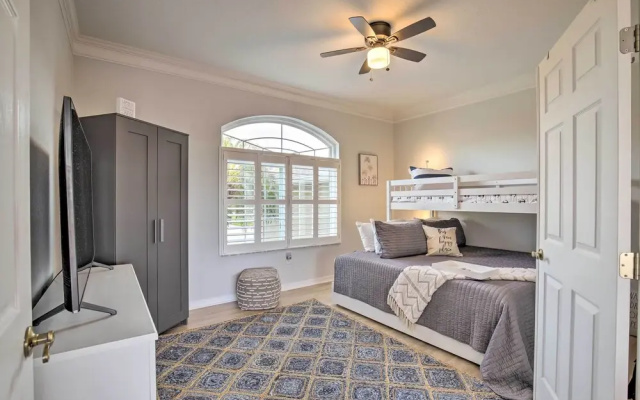 Heated Pool/spa & Dock: Apollo Beach Home on Canal