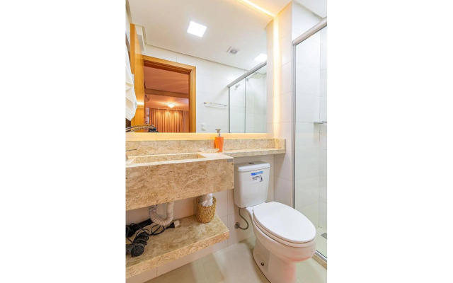 Apartamento Glamour 5 minutos da Rua Coberta