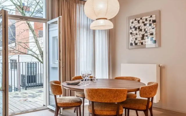 Bright Apartment With Terrace in Heart of Ghent