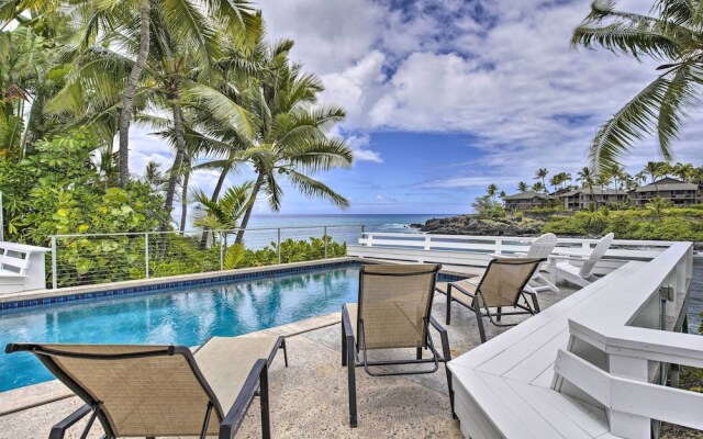 Ocean-view Kailua-kona Escape w/ Private Pool!