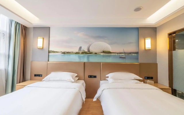 达州蓝格调智慧酒店(火车站罗浮广场店) – Guest Rooms – Dazhou