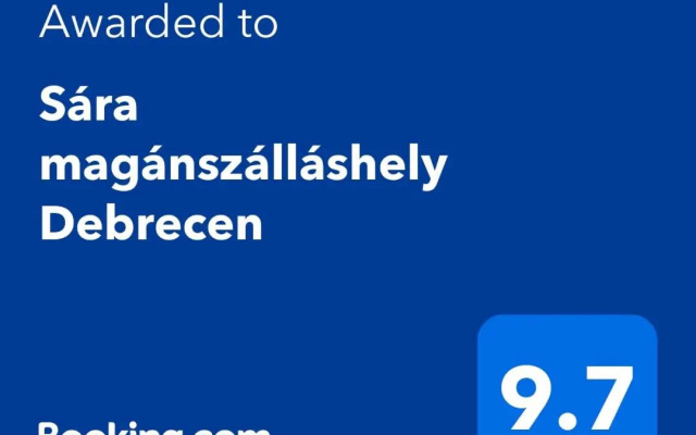 Sára magánszálláshely Debrecen