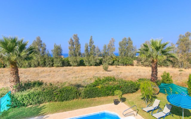 Argaka Sun Villa Ena Large Private Pool Walk to Beach Sea Views A C Wifi - 2146