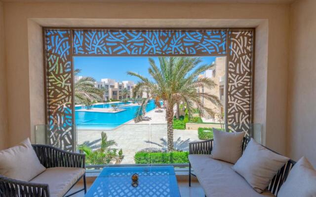 Elegant 2-Bedroom Apartment in Mangroovy, Pool & Beach