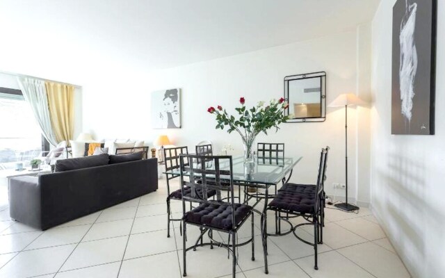 Apartment With 3 Bedrooms in Cannes, With Wonderful City View, Furnish