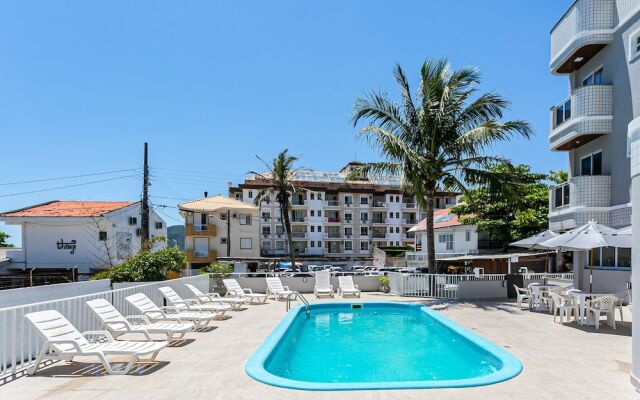 Agua Marinha by Viva - Prédio com apartamentos completos, com piscina e a passos da praia