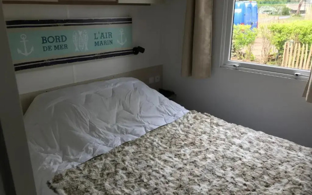 Mobilhome. casita camping du conguel