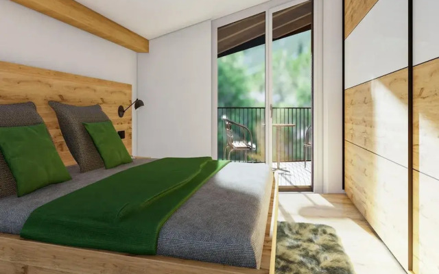 Bergzeit Flat Saalbach Directly on the ski Piste
