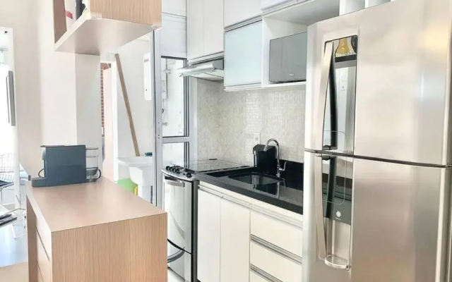 AP na cobertura 2 quartos com internet, garagem e vista linda da cidade Cd 2302 - Hotel in São Paulo - Photo 2