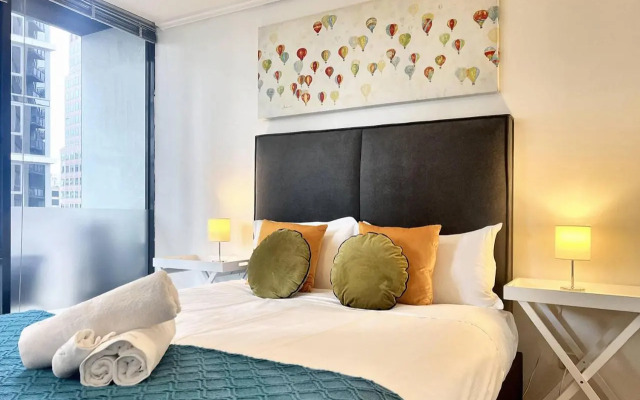 Stylish 2 Bedroom APT With CBD View Southbank