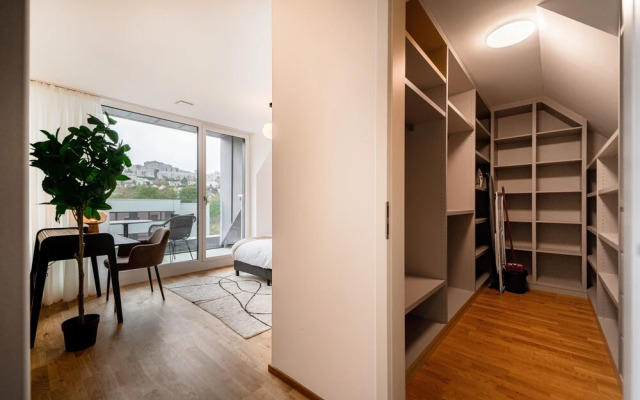 New high-end 2 BR Penthouse w Balcony