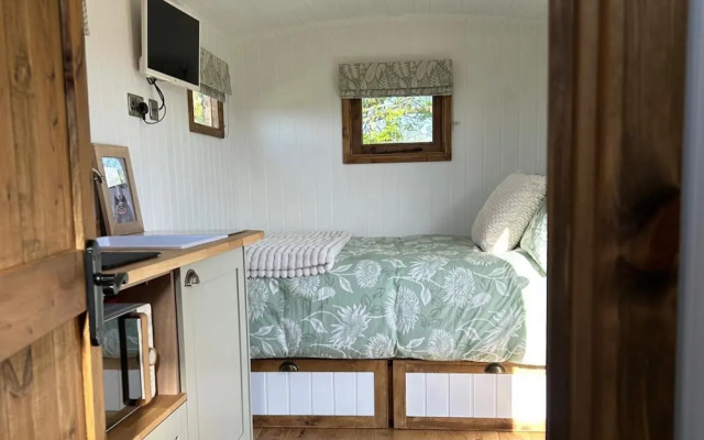 Fernlea Luxury Shepherds Hut - Sleeps 2 & Hot Tub