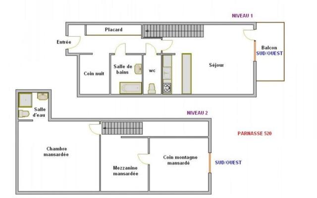 Appartement La Clusaz, 4 pièces, 6 personnes - FR-1-304-18