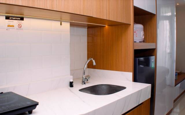 Comfortable Design Studio Room At Vasanta Innopark Apartment