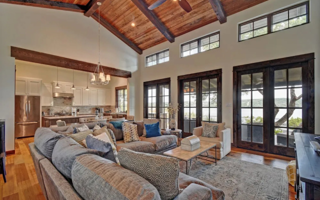 Lake Views on the Patio by RedAwning