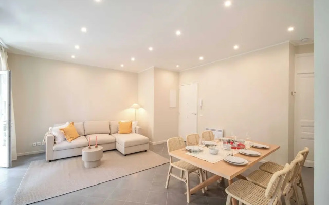 Quiet and Luxurious Apartment - Cannes Center - 2br/6p