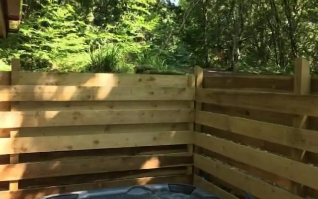 Wren 21-Hot Tub-Woodland Lodges-Tenby-Camarthenshire