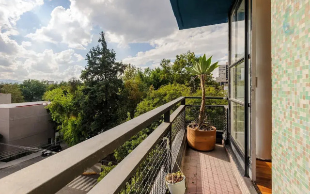 w Lovely 3BR w Fantastic Balcony in Condesa