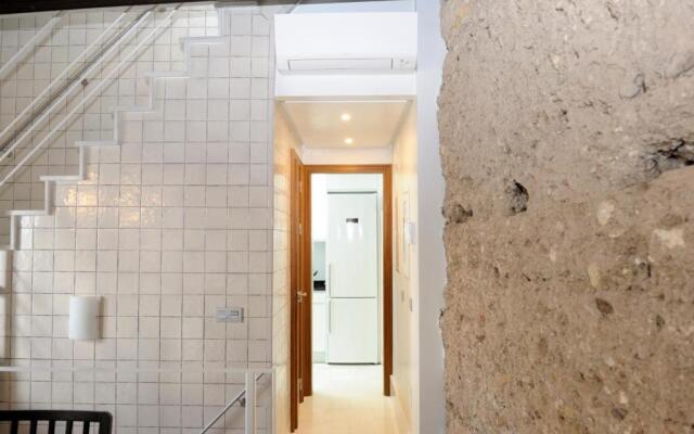 The Wall of the Alcázar Palace