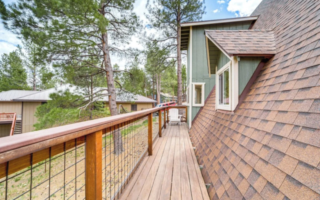 Flagstaff A-frame Cabin w/ Deck & Lovely Views!