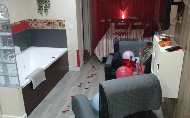 Loft jacuzzi lila Casa Ermita San Antonio