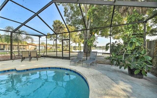 Waterfront Tampa Home w/ Pool, Lanai, & Dock!