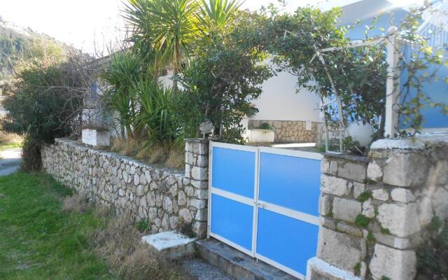 Blue White House