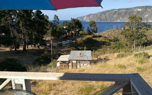 Linda Cabin on the beach